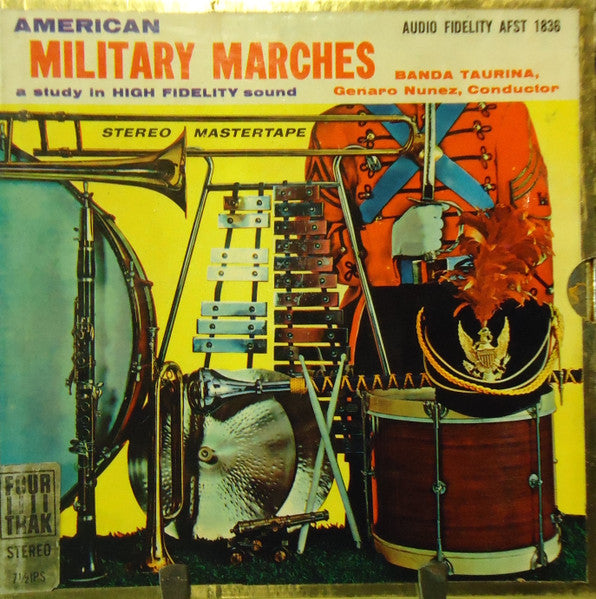 Banda Taurina- American Military Marches (7 ½ ips) - Darkside Records