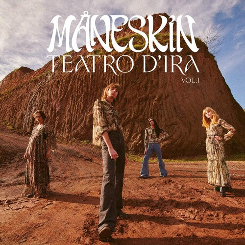 Maneskin- Teatro D'Ira: Vol. I [Transparent Orange Colored Vinyl] [Import] - Darkside Records