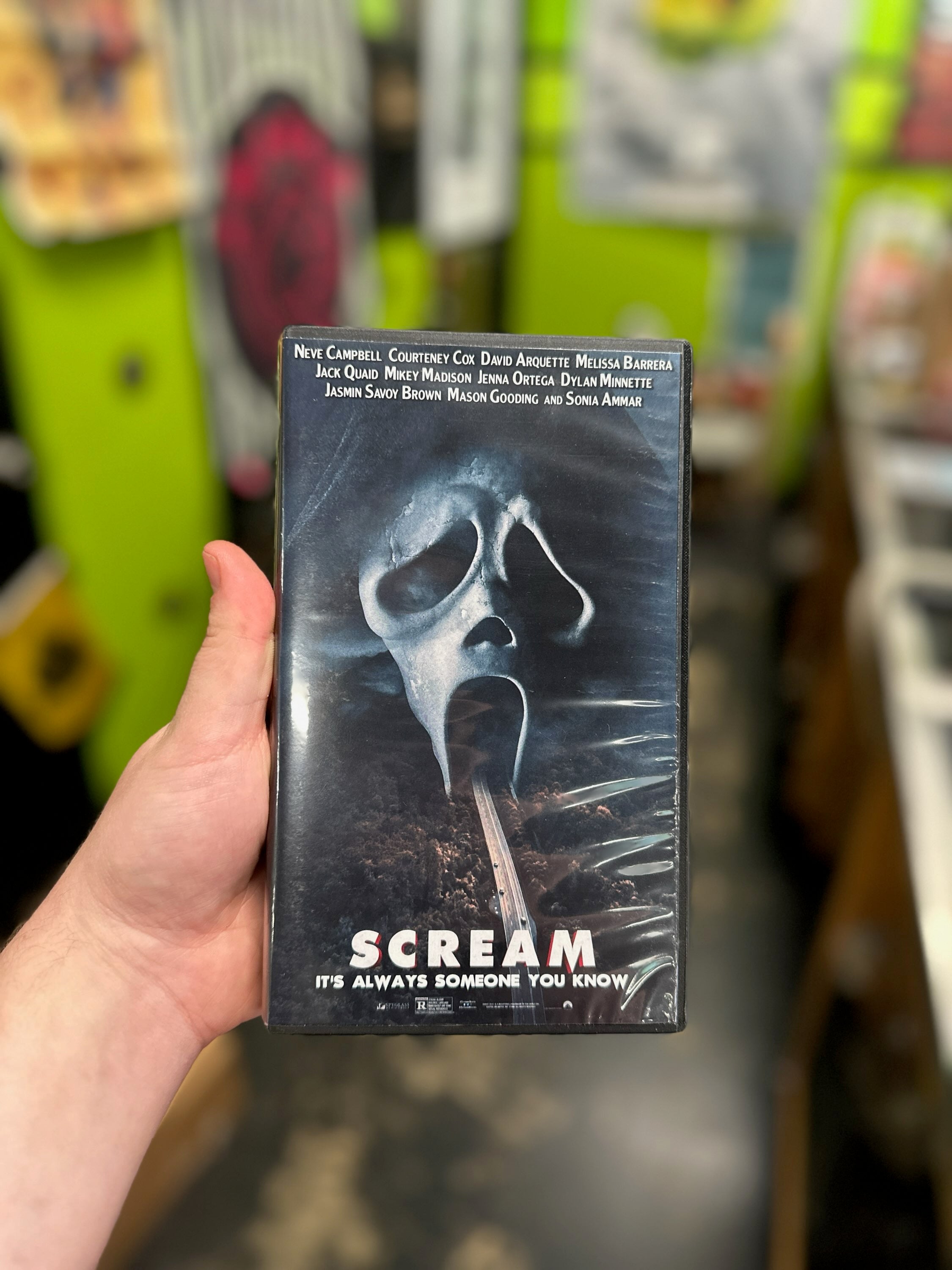 Scream V (Bloodsplatter VHS)(Brainbuster Video) - Darkside Records
