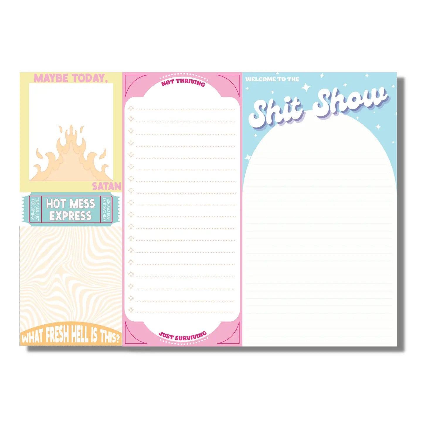 Welcome To The Shit Show Notepad - Darkside Records