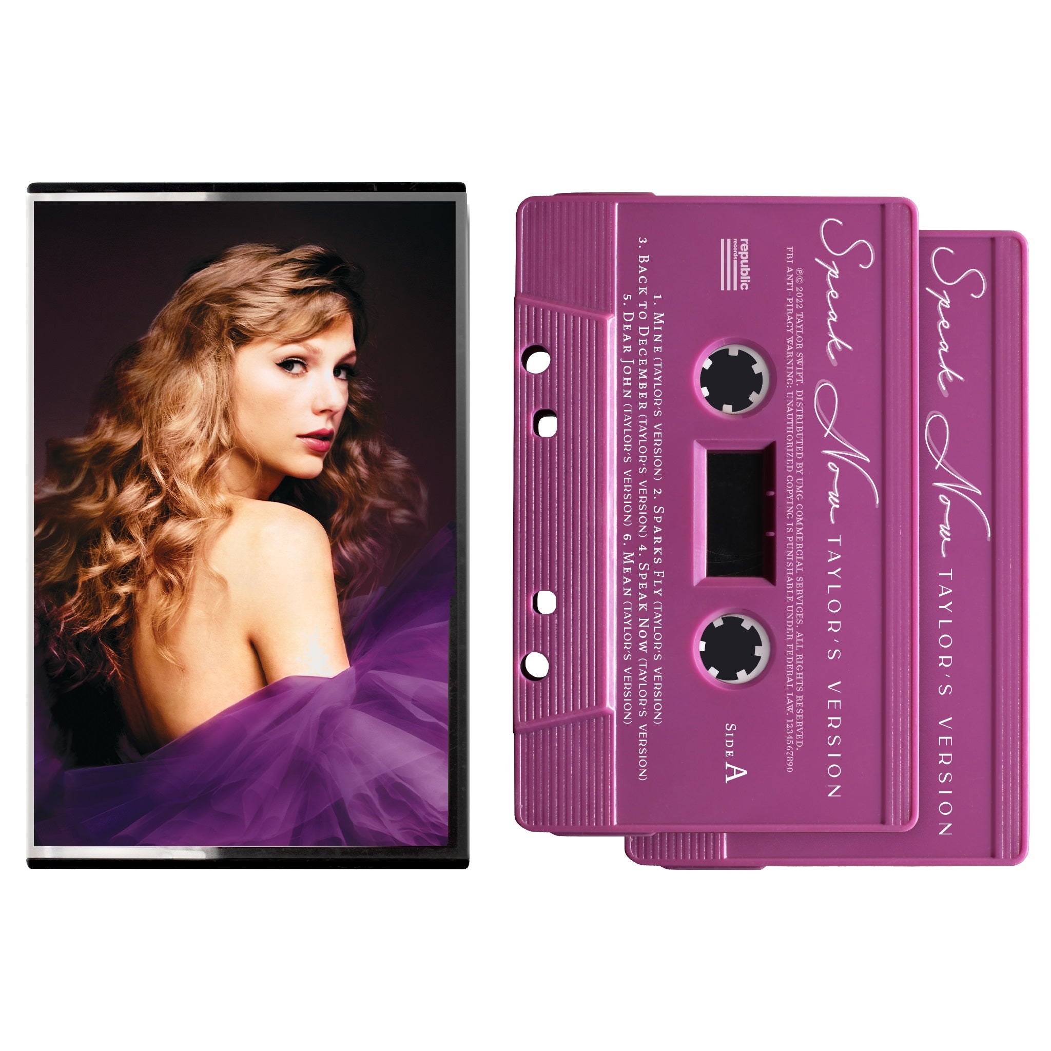 Taylor Swift- Speak Now (Taylor's Version) [2 Cassette] (PREORDER) - Darkside Records