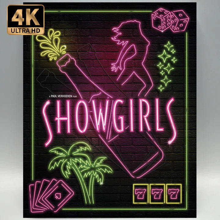 Showgirls (HARDCOVER BOOK/SLIP EDITION) (4K / BR)