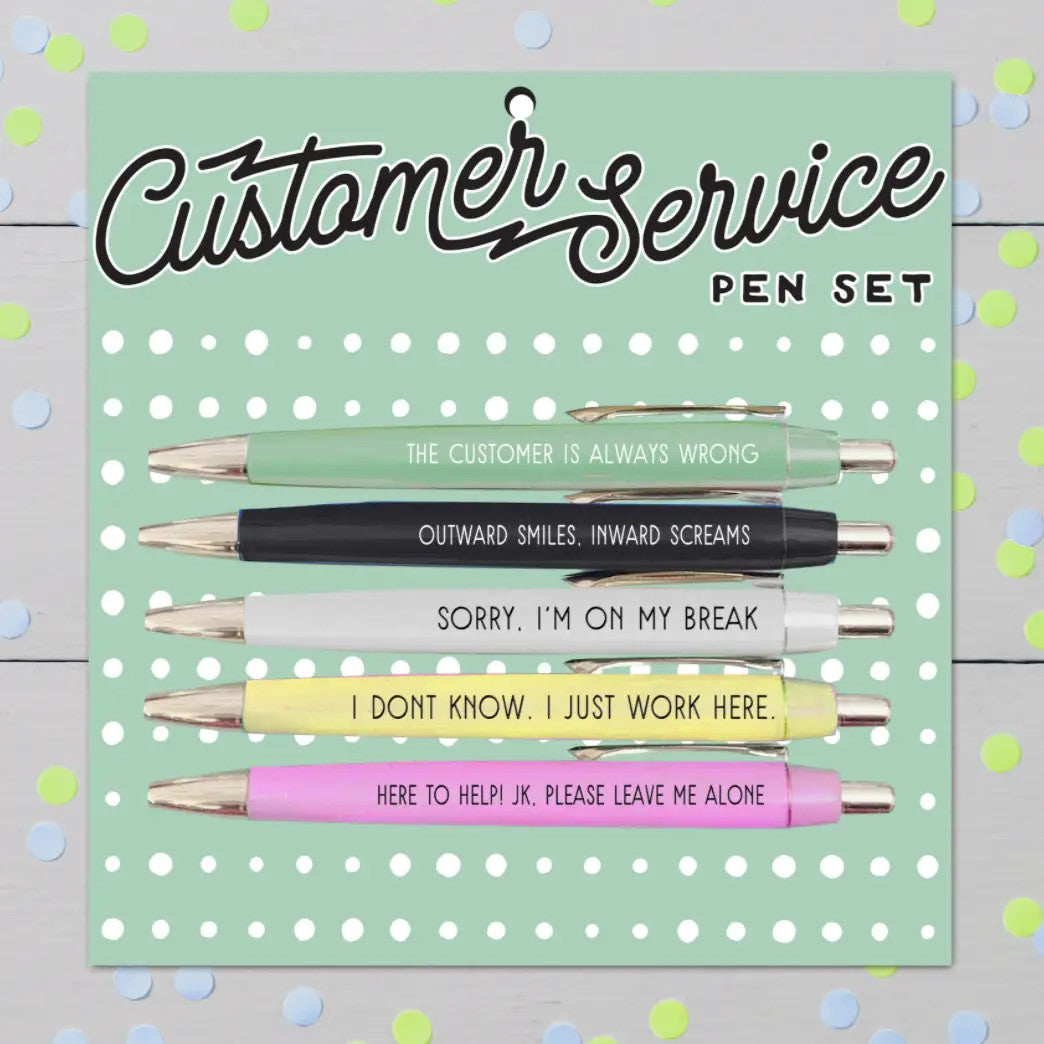 Customer Service Pen Set - Darkside Records