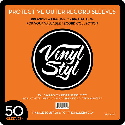 Vinyl Styl 12" Poly Sleeve- 50ct - Darkside Records