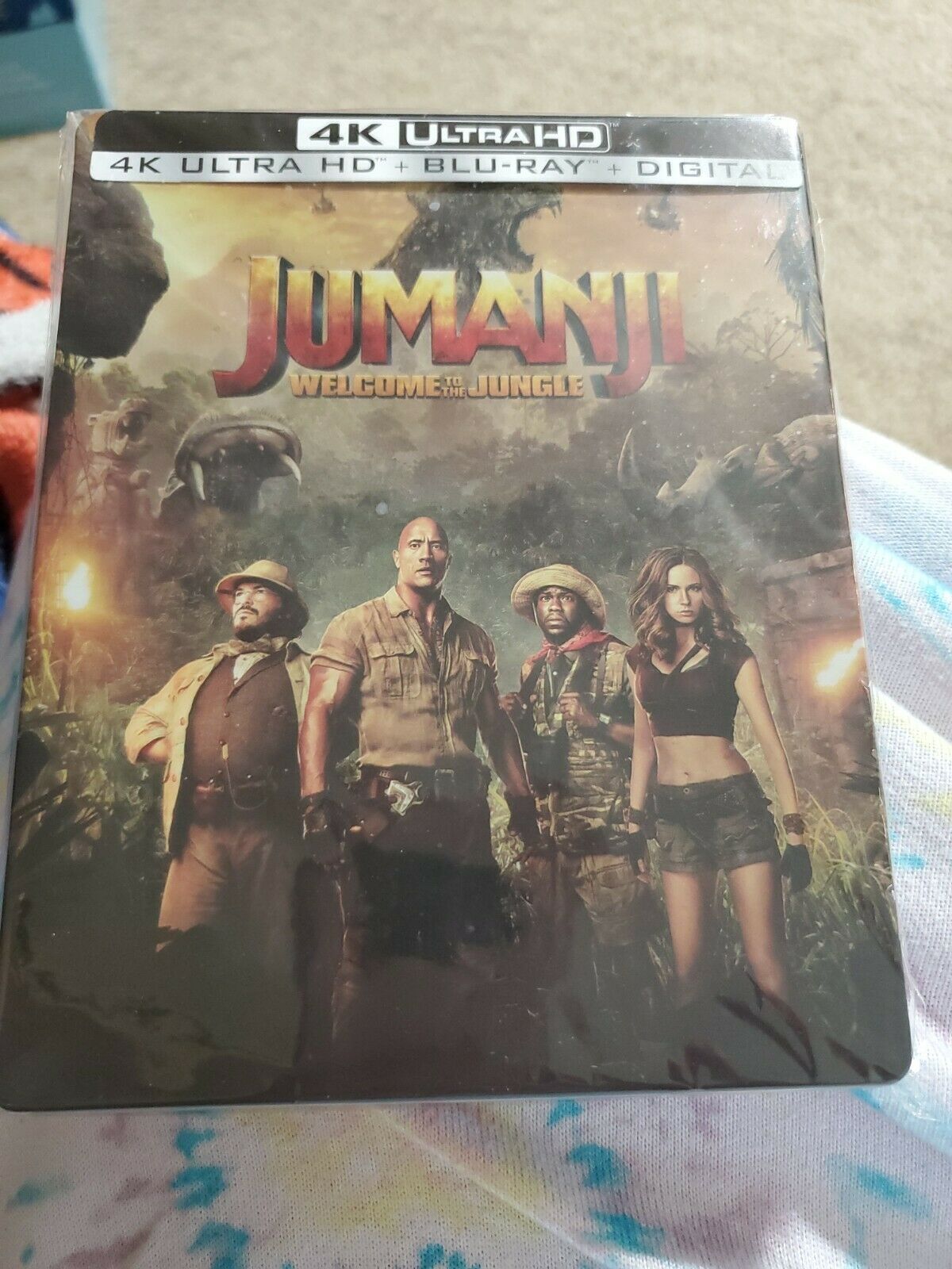 Jumanji: Welcome To The Jungle (Steelbook) (4K) - Darkside Records
