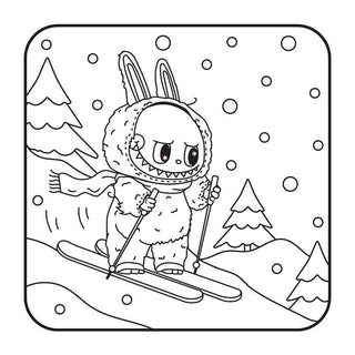 Very Merry Lafufu Coloring Book
