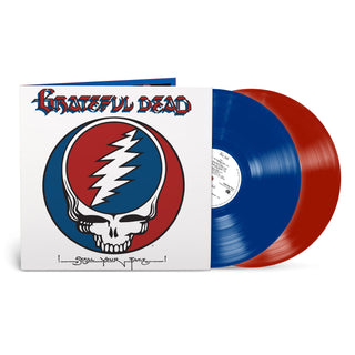 Grateful Dead- Steal Your Face (Grateful Red & Stealie Blue Vinyl) (Brick & Mortar Exclusive) (Rhino Spirit Of '76 Series) (PREORDER)