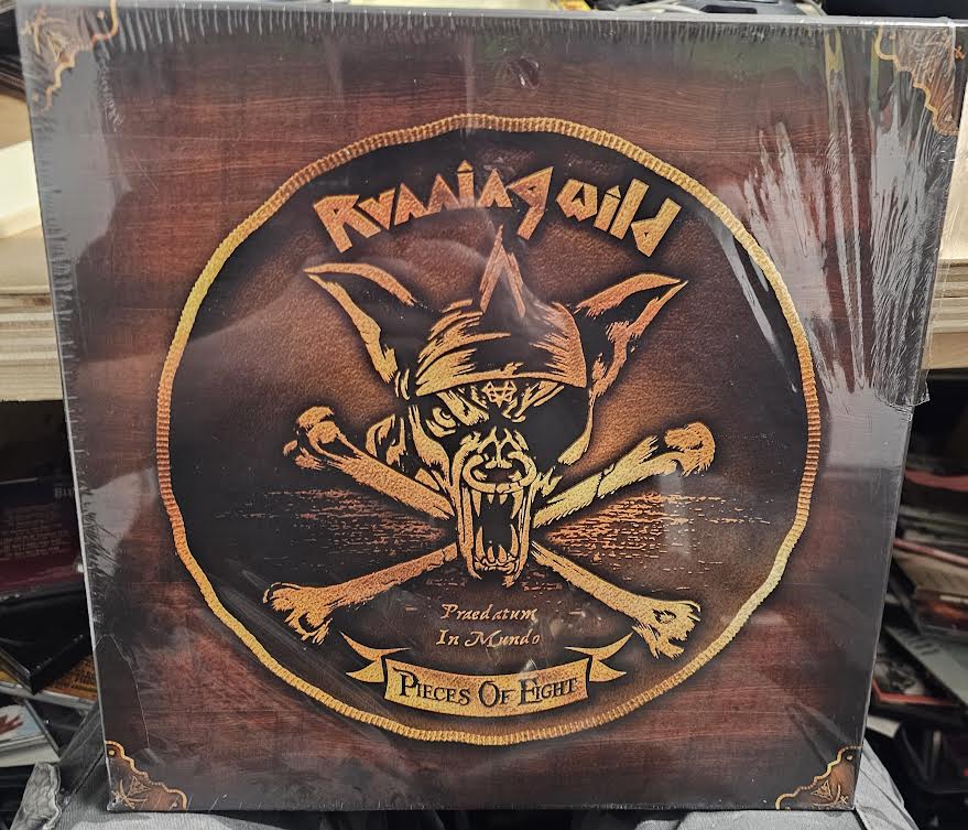 Running Wild- Pieces Of Eight The Singles, Live And Rare : 1984 To 1994 (2X Gold LP, 7X CD) (Sealed)