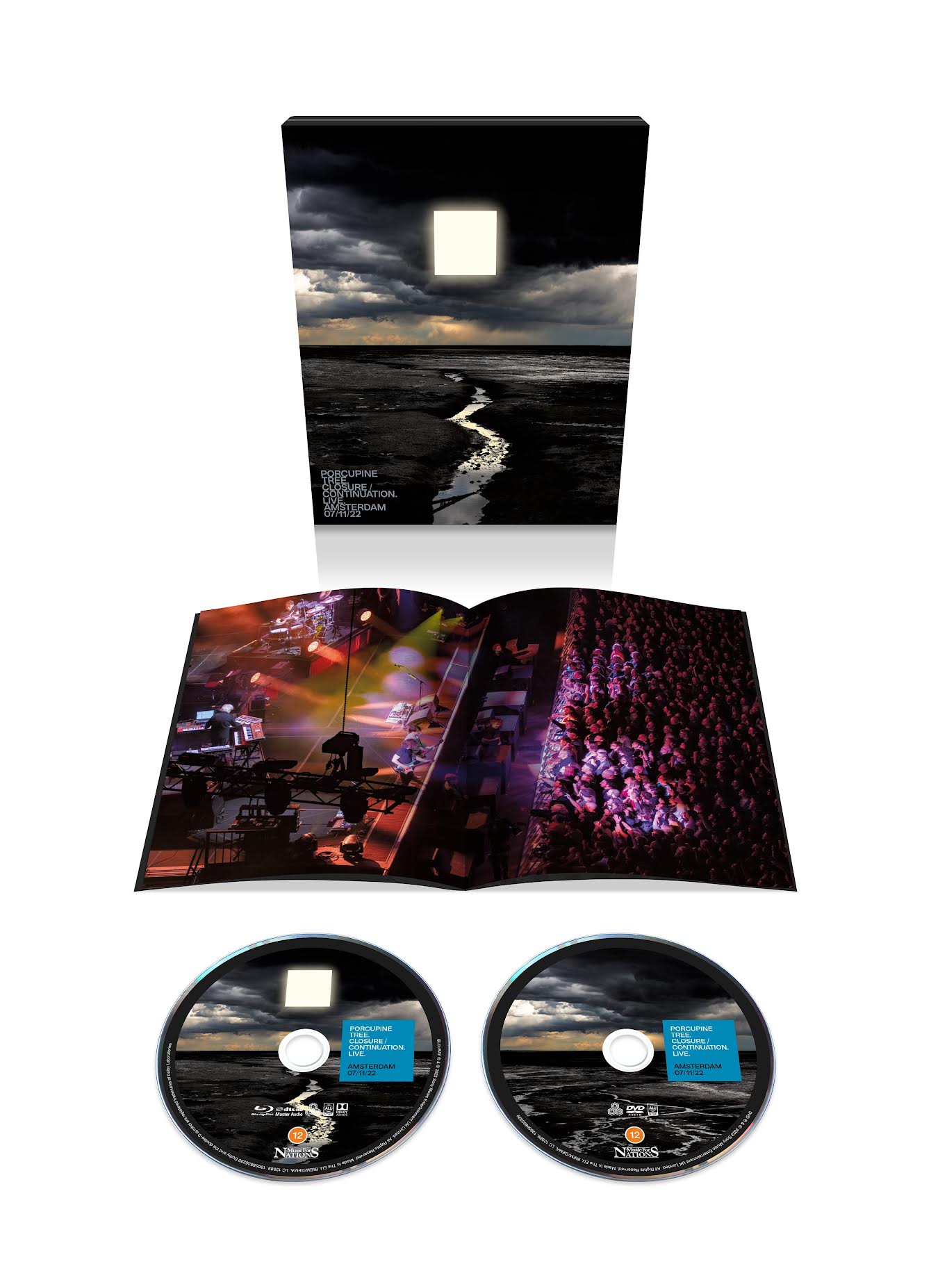Porcupine Tree- Closure/Continuation. Live. Amsterdam 7/11/22 (BluRay/DVD) (PREORDER)