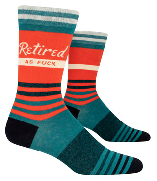 Retired As Fuck Men's Socks