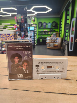 Roberta Flack/Peabo Bryson – Live & More (Used Cassette)