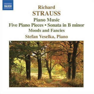 the album cover for Stefan Veselka - Piano Music