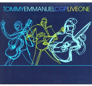 the album cover for Tommy Emmanuel - Liveone