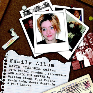 the album cover for Daniel Druckman - Family Album