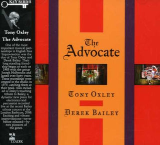 the album cover for Tony Oxley - The Advocat