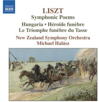 the album cover for Michael HalÃ¡sz - Symphonic Poems