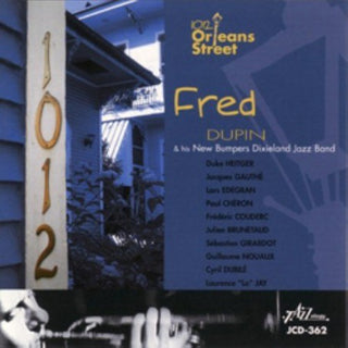 the album cover for Fred Dupin & His New Bumpers - 1012 Orleans Street