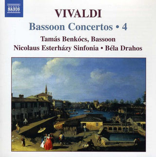 the album cover for TamÃ¡s BenkÃ³cs - Bassoon Concertos 4