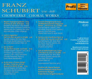 the album cover for N Burgmuller - Chorwerke: Choral Works