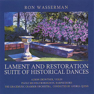 the album cover for Ron Wasserman - Lament & Restoration