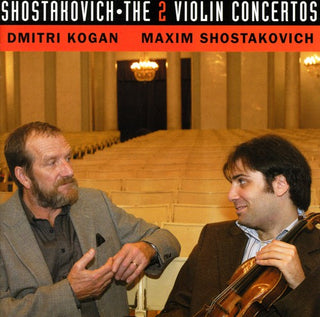 the album cover for Dmitri Kogan - 2 Violin Ctos