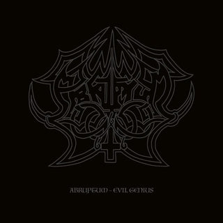the album cover for Abruptum - Evil Genius