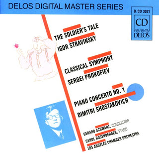 the album cover for Gerard Schwarz - Soldier's Tale