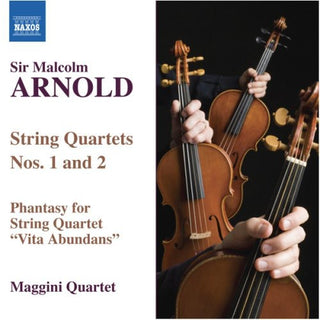 the album cover for Maggini Quartet - String Quartets 1 & 2