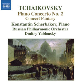 the album cover for Konstantin Scherbakov - Piano Concerto No 2 / Concert Fantasia