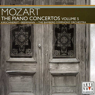 the album cover for W.A. Mozart - Piano Concertos 5