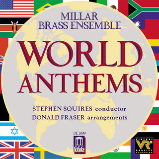 the album cover for Surround Brass - World Anthems