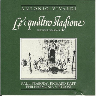 the album cover for Philharmonia Virtuosi - Vivaldi, A. : Four Seasons/Con 2 VNS