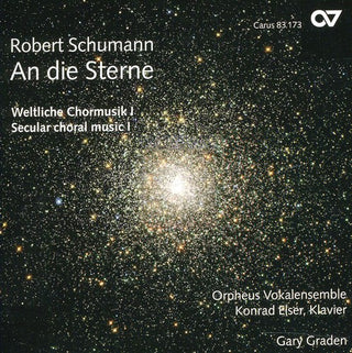 the album cover for Robert Schumann - An Die Sterne