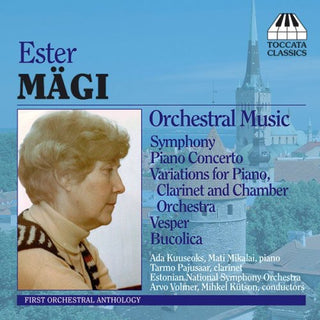 the album cover for Mihkel Kutson - Orchestral Music