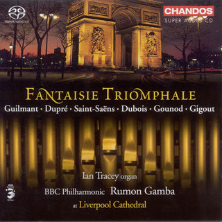 the album cover for Rumon Gamba - Fantaisie Triomphale