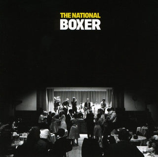the album cover for The National - Boxer