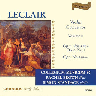 the album cover for Collegium Musicum 90 - Violin Concertos