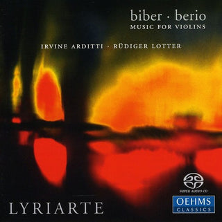 the album cover for H./Berio,L. Biber - Violin Sonatas / Excerpts from Duetti Per Due