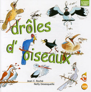 the album cover for Sounds Of Nature - Funny Birds: The Hidden Music Of Bird Song