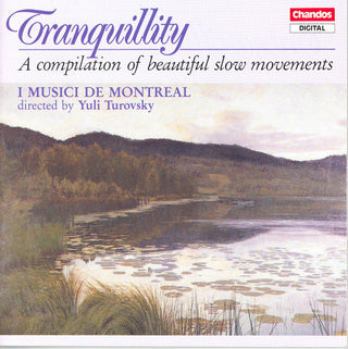 the album cover for Yuli Turovsky - Tranquility / Various