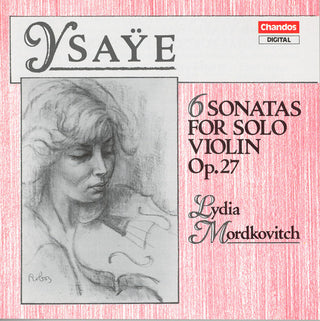 the album cover for Lydia Mordkovitch - Sonatas for Solo Violin