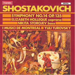 the album cover for Yuli Turovsky - Symphony 14