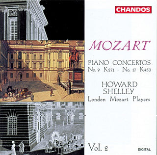the album cover for Howard Shelley - Piano Concerto 9