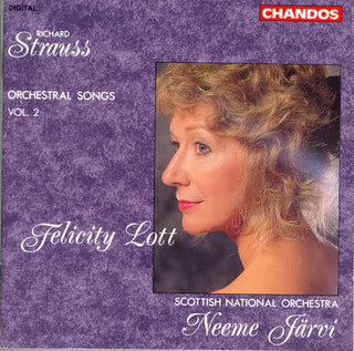 the album cover for FELICITY LOTT - Orchestral Lieder 2