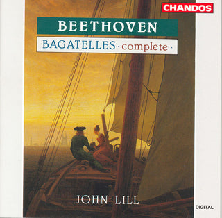 the album cover for John Lill - Bagatelles