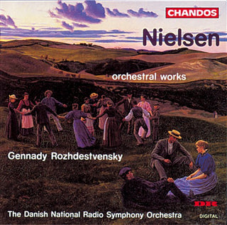 the album cover for Gennady Rozhdestvensky - Orchestral Works
