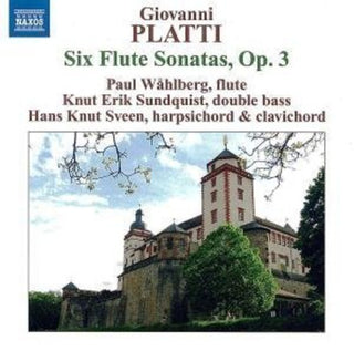 the album cover for Paul Wahlberg - Six Flute Sonatas Op. 3