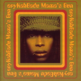 the album cover for Erykah Badu - Mama's Gun [Import]