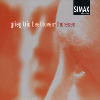 the album cover for E. GRIEG - Piano Trio / Descent of Luminous Waters