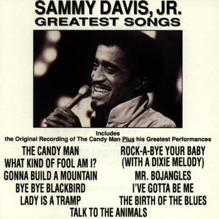 the album cover for Sammy Davis Jr - Greatest Songs
